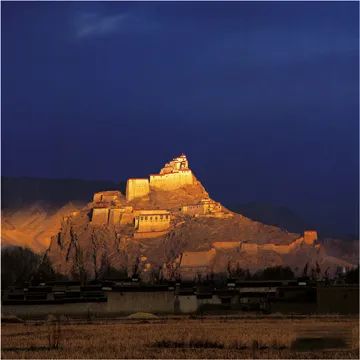 江孜宗山古堡 西藏